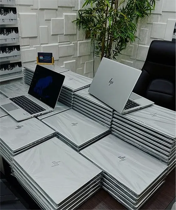 image of laptop stacks