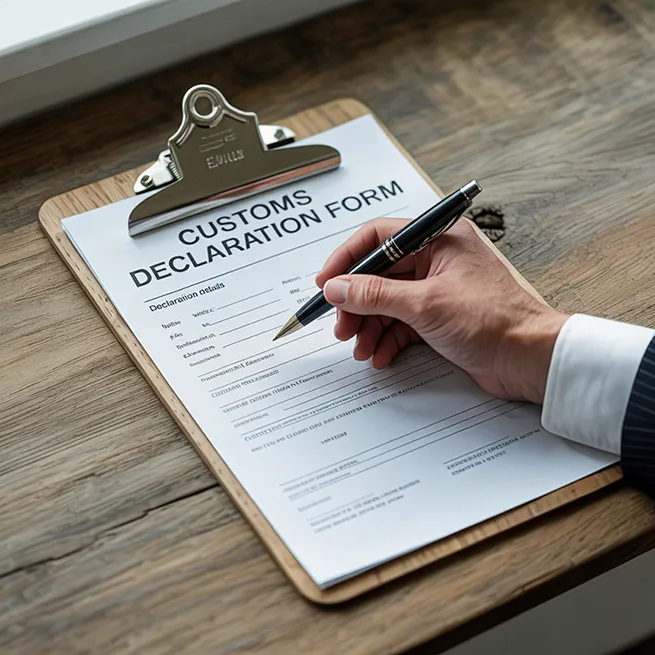 custom declaration from image