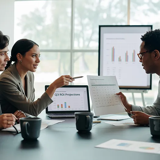 meeting together image