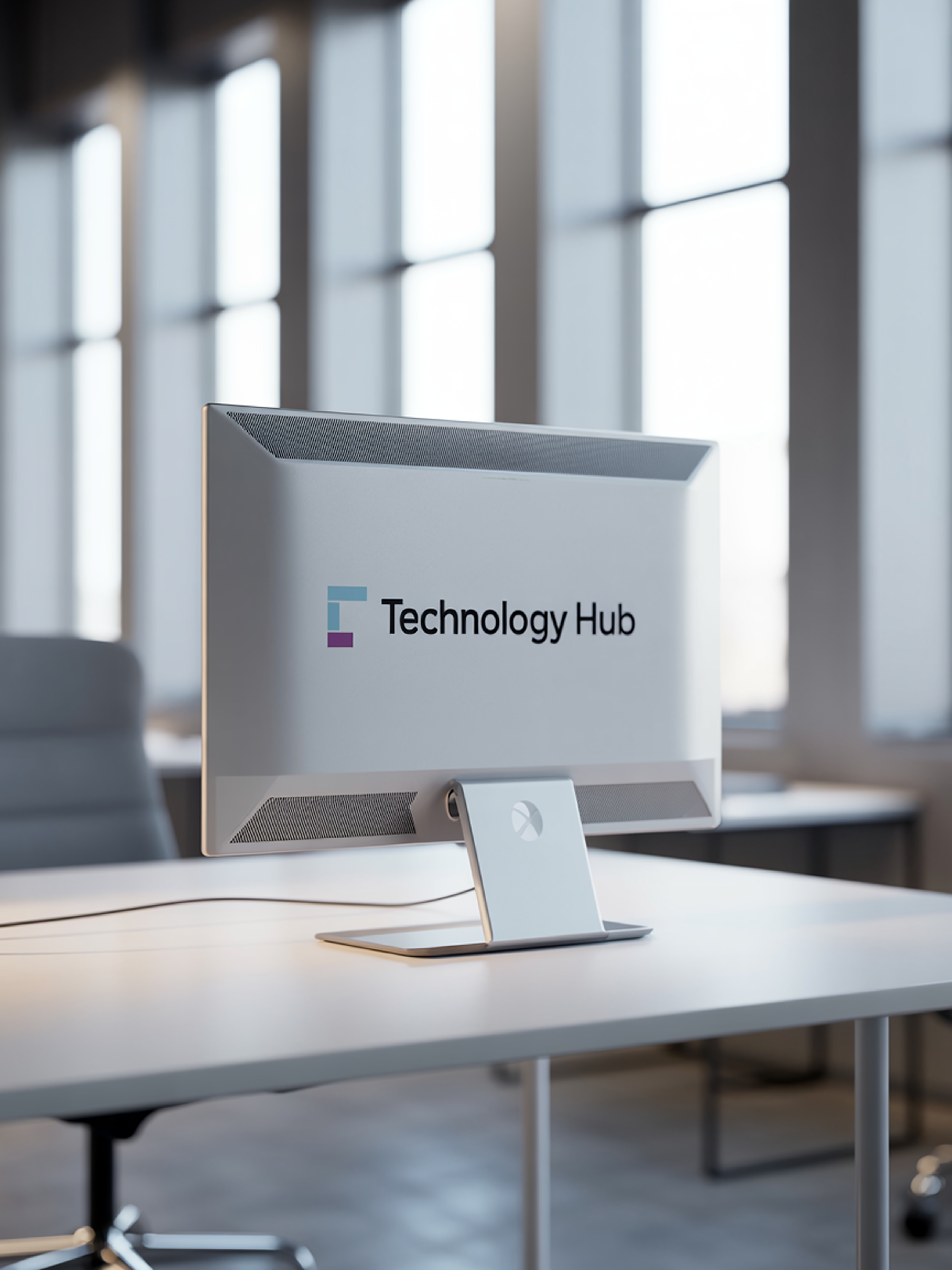 image of office monitor